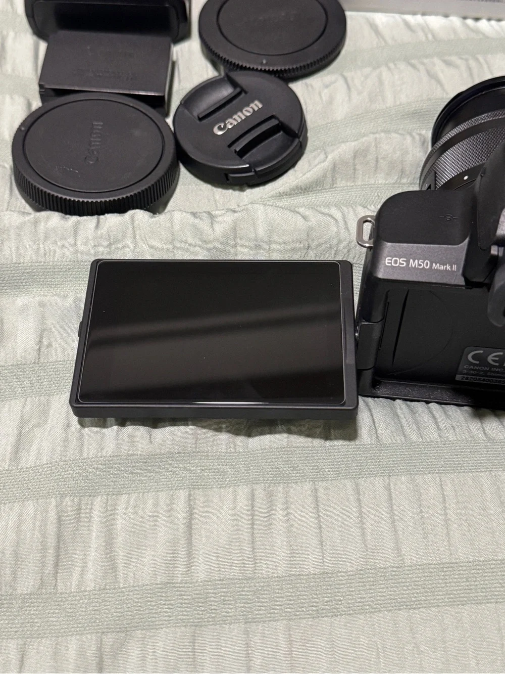 Canon EOS M50 Mark II Compact Mirrorless Camera - Black